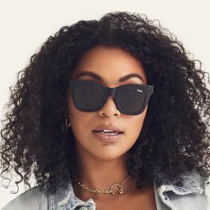 Quay Australia After Hours 50mm Polarized Square Sunglasses